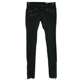 Vaqueros Moto con cremallera revestida - Rag & Bone