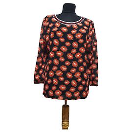 Autre Marque Rich & Royal Bluse Kisses Print