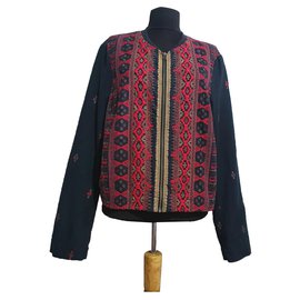 Chaqueta Blazer Noa Noa de algodón bordado