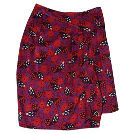 Armand Ventilo Silk Midi Skirt