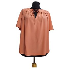 Blusa de seda Vanessa Bruno Melocotón