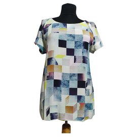 Top de viscosa Cos multicolor Talla M