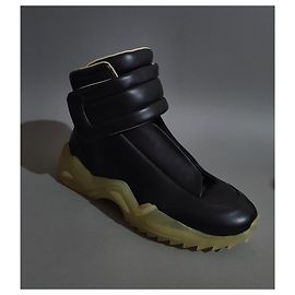 Sneakers alte Maison Martin Margiela Future in pelle nera