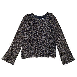 Blusa Ganni Barlett Georgette de viscosa
