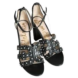 Sandali con tacco e borchie in pelle Yasha - Sam Edelman