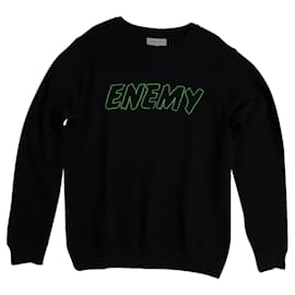 Soulland ENEMY Pade Sweatshirt Schwarz Baumwolle