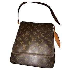 Louis Vuitton Musette Salsa PM tela marrone