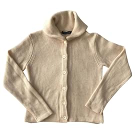 Ralph Lauren Strickjacke aus Wolle und Kaschmir beige