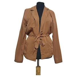Bruuns Bazaar Blazer Braun aus Tencel Größe 36