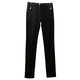 Roberto Cavalli Pantaloni neri tasca con zip