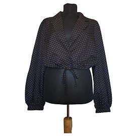 Autre Marque Mossman Jacke Blazer Schwarz mit Punkten