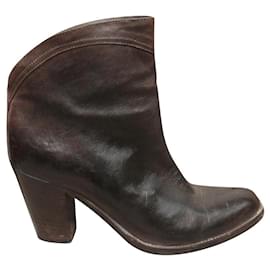 Sartore Leder Stiefeletten dunkelbraun 36,5 IT