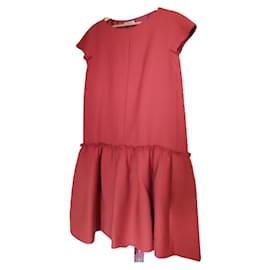Cacharel Kleid Orange aus Wolle