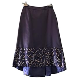 FALDA PRADA SATIN CHINOISE.