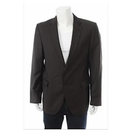 Autre Marque Strellson Bailey Manhattan Blazer in lana a righe marrone