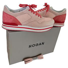 Hogan Sneaker Rosa Wildleder 39