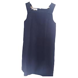 Vestido Vanessa Bruno de algodón azul marino
