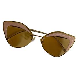Fendi FF0355/S Sonnenbrille Rosa Gold