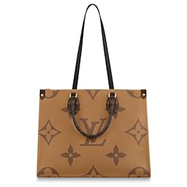 Borsa Louis Vuitton Onthego MM Monogram Marrone Scuro