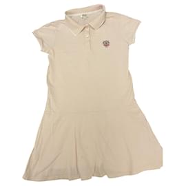Kenzo Polokleid aus Baumwolle Rosa