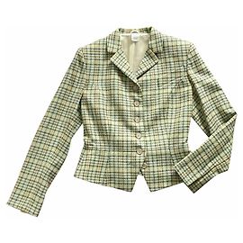 Etro Jacke aus Wolle Hellgrün