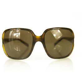 Dolce & Gabbana D&G Occhiali da Sole Oversize Marrone Tartaruga w. Cristalli in scatola