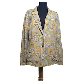 Marc Cain Sports geblümter Baumwollblazer