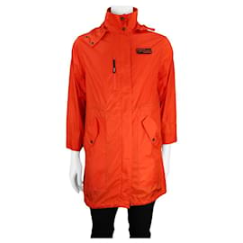 Parka ligera Kenzo Sport naranja de poliamida