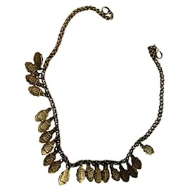 Collana Philippe Audibert in oro con motivo foglia