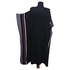 DKNY Poncho Mehrfarbig Baumwolle Viskose Nylon - Dkny