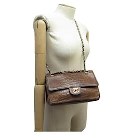 TIMELESS / CLASSICA BORSA A MANO IN COCCODRILLO - Chanel