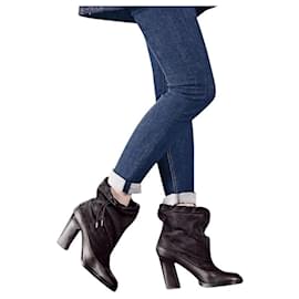 Botines Rag & Bone Holt de cuero y nubuck negros