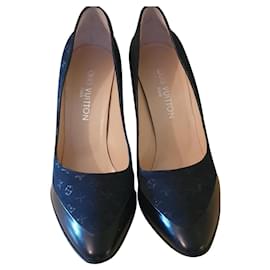Louis Vuitton Pumps aus Hirschleder Schwarz