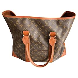 Louis Vuitton Borsa tote con zip XL Monogram Sac Weekend GM