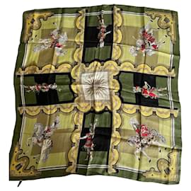 Foulard in seta Carousel of the Sun 80x80 - Autre Marque