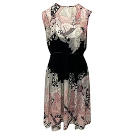 Vestido estampado Georgette Marlow de Jonathan Saunders