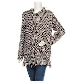 Thomas Rath Strickjacke Ecru und Schwarz - Autre Marque