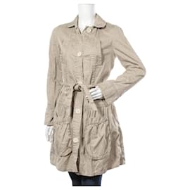 Gabardina Marc Jacobs Beige de Algodón M