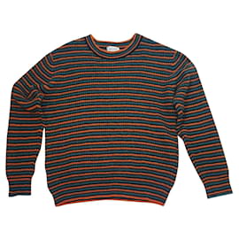 Wood Wood mehrfarbiger Wollpullover