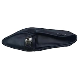 Mocasines Dior de cuero negro talla 40