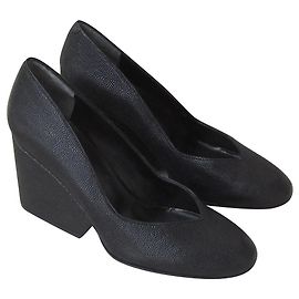 Robert Clergerie Pumps Black Pony Hair 37