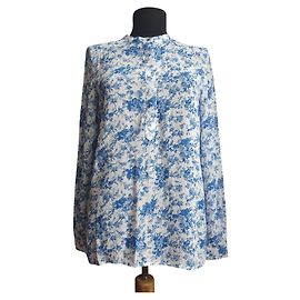 Autre Marque Blusa Rich & Royal Azul de Viscosa