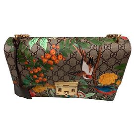 Bolso de mano Gucci Tian Candado en lona GG Supreme