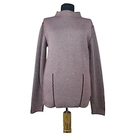 Dagmar Pullover Lila Metallic Glitzer