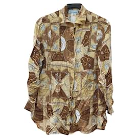Camisa estilo blusa barroca Les Copains vintage