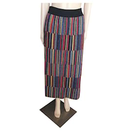 Falda midi de lamé Maison Père - Autre Marque