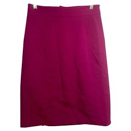 Falda lápiz fucsia de Blugirl by Blumarine