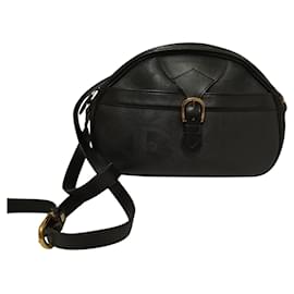Borsa a tracolla Dior in tela nera
