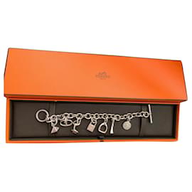 Hermès Amulett Armband Silber