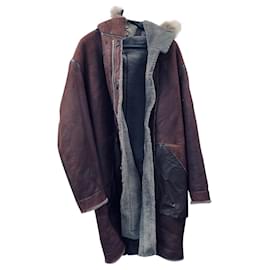 Louis Vuitton Langer Schaffellmantel